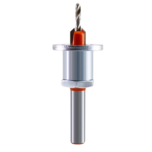 Nilvkv Countersunk Drill Alloy Tapered Hole Drill Woodworking Step Drill Screw Installation Woodworking Countersunk Drill with Limiter