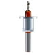 thumbnail image 1 of Broca avellanada, aleación, broca de agujero cónico, broca escalonada para carpintería, instalación de tornillos, broca avellanada para carpintería con limitador de ampliación, 1 of 1