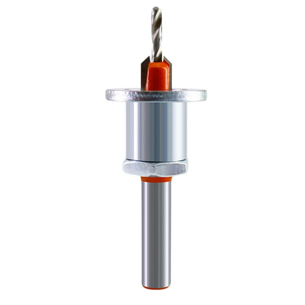 Broca avellanada, aleación, broca de agujero cónico, broca escalonada para carpintería, instalación de tornillos, broca avellanada para carpintería con limitador de ampliación