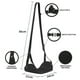 thumbnail image 4 of 2X Reposapies Ergonomico, Reposapies de Viaje Avion Reposapies Vuelo Pie Hamaca Equipaje Debajo de Los Accesorios, 4 of 5