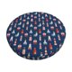 thumbnail image 1 of Balery Cartoon Lighthouse Fundas de asiento para taburete de bar redondo de tela de terciopelo ajustables que protegen de arañazos y manchas para sillas de 14 a 17 pulgadas.-12 inch, 1 of 7