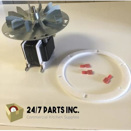US Stove King Combustion Exhaust Fan Motor Blower 80473   4 3/4"- PH-UNIVCOMBKIT