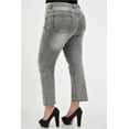 thumbnail image 3 of Mom jeans con brillo /Tallas Extras, 241 (Gris con brillos) gris 42, 3 of 5