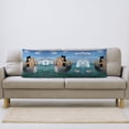 thumbnail image 5 of Brave Cats Floating Sea Iceberg Body Pillow Cover Body Pillow Cases with Zipper Soft Breathable Smooth Skin Friendly Long Pillow Case 20x5 inches, 1Pcs, 5 of 5