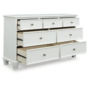 Ashley Furniture Fortman White Dresser