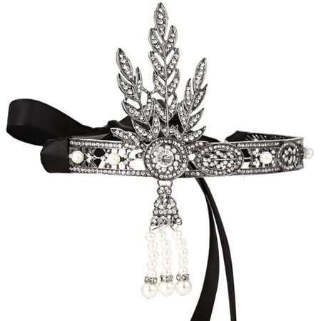 Vintage Style Women  Leaf Rhinestone Wedding Party Wedding Crown Headband Headpiece HITC