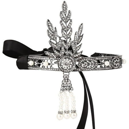 Vintage Trifari Crown - Vintage Style Women Leaf Rhinestone Wedding Party Wedding Crown Headband Headpiece HITC