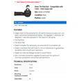 thumbnail image 2 of Outer Tie Rod End - Compatible with 1990 - 1993 Volvo 240 1991 1992, 2 of 2