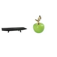 thumbnail image 1 of Bandeja para servir,Bandeja para servir frutas,centro de mesa con almacenamiento,Bandeja rectangular de madera para servir comida,Estatua,Escultura de fruta artificial,estatua y artesanía, 1 of 8