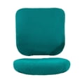 thumbnail image 1 of Removable elastic soft chair cover office computer chair cover blue blue office computer chair cover light and easy to carry removable elastic soft chair cover, 1 of 5