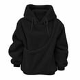 thumbnail image 4 of DHFJKG Cat Dog Pouch Hoodies For Women Fuzzy Sweatshirt Pet Holder Kangaroo Pocket Carries Pullover, 4 of 7