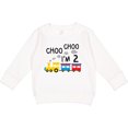 thumbnail image 2 of Inktastic Choo Choo I'm 2 Train Toddler Sweatshirt, 2 of 4