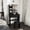 Black-3, variant on 53.1'' Small Makeup Vanity Desk with Large Mirror and Lights,Vanity Table with 5 Storage Drawer & Open Shelves,3 Lighting Colors,LED Mirror Adjustable Brightness,White