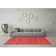 thumbnail image 3 of Ahgly Company Indoor Rectangle Abstract Red Modern Area Rugs, 5' x 8', 3 of 4