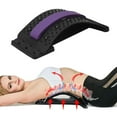 thumbnail image 2 of Back Stretching Device Back Stretcher Waist Support Muscle Stretcher Multi-Level Lumbar Support Stretcher Spinal  Lower and Upper Muscle Pain Relief  Back Support Back Massager, 2 of 9