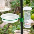 thumbnail image 4 of 3 Pcs Bird Water Bowl, Replacement Transparent Bird Feeder bird bath Animal Lovers Garden Decoration Hanger Wildlife Bird Feeders,Plastic Bird Feeders Water Bowls for Indoor and Outdoor(Only Tray), 4 of 8