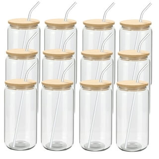 1cup+cover+starw+bruch) Drinking Glasses With Bamboo Lid - Temu