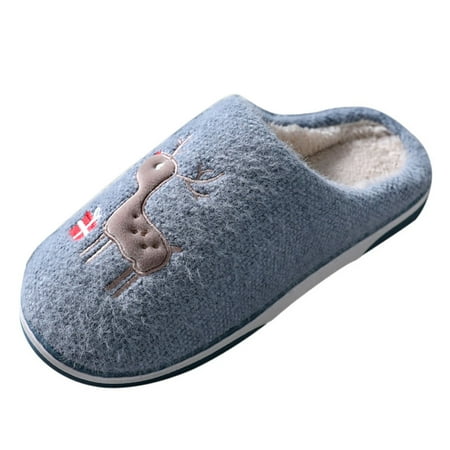 

Men Slippers Toe Men Warm Slippers Plush Home Winter Couples Shoes Slip On Flat Open Keep Men S Slipper