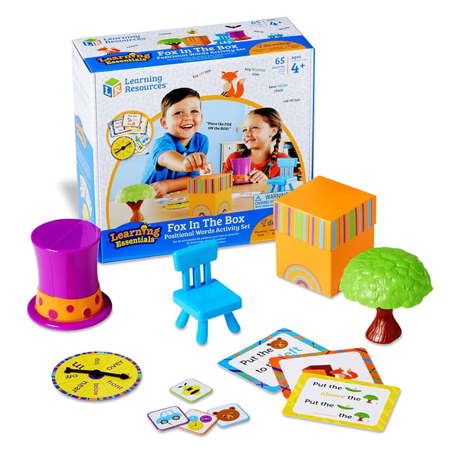 Set de actividades Learning Resources Fox In The Box, 65 piezas, 4 o más