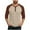 Wine, variant on VSSSJ Mens Color Block Henley Shirt Long Sleeve Button Round Neck Raglan Shirt Fitness Gym Comfortable Athletic Workout T Shirt Tops Beige XXXL