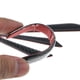thumbnail image 2 of Pegatina embellecedora antiarañazos para evitar colisiones en el espejo retrovisor, Protector de espejo retrovisor de fibra de carbono, tira adhesiva antifricción para, 2 of 5