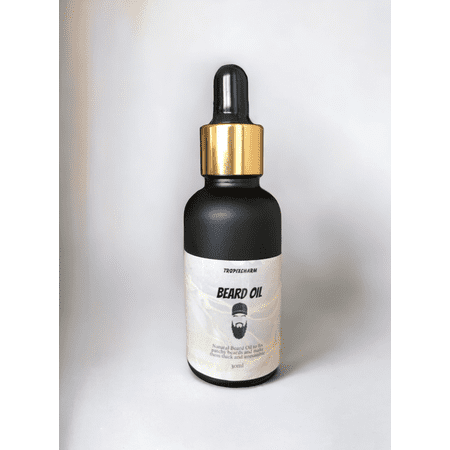 TropixCharm Natural Growth Beard Oil For Men 1oz