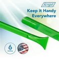 thumbnail image 4 of Scrigit Scraper: No-Scratch Plastic Tool, 3 Pack Wider -  Multi-Use Tool for Removing Food, Labels, Stickers, Paint, Grease, 4 of 8