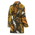 thumbnail image 2 of Monarch Butterfly Printed Bathrobes Women, 2 of 3