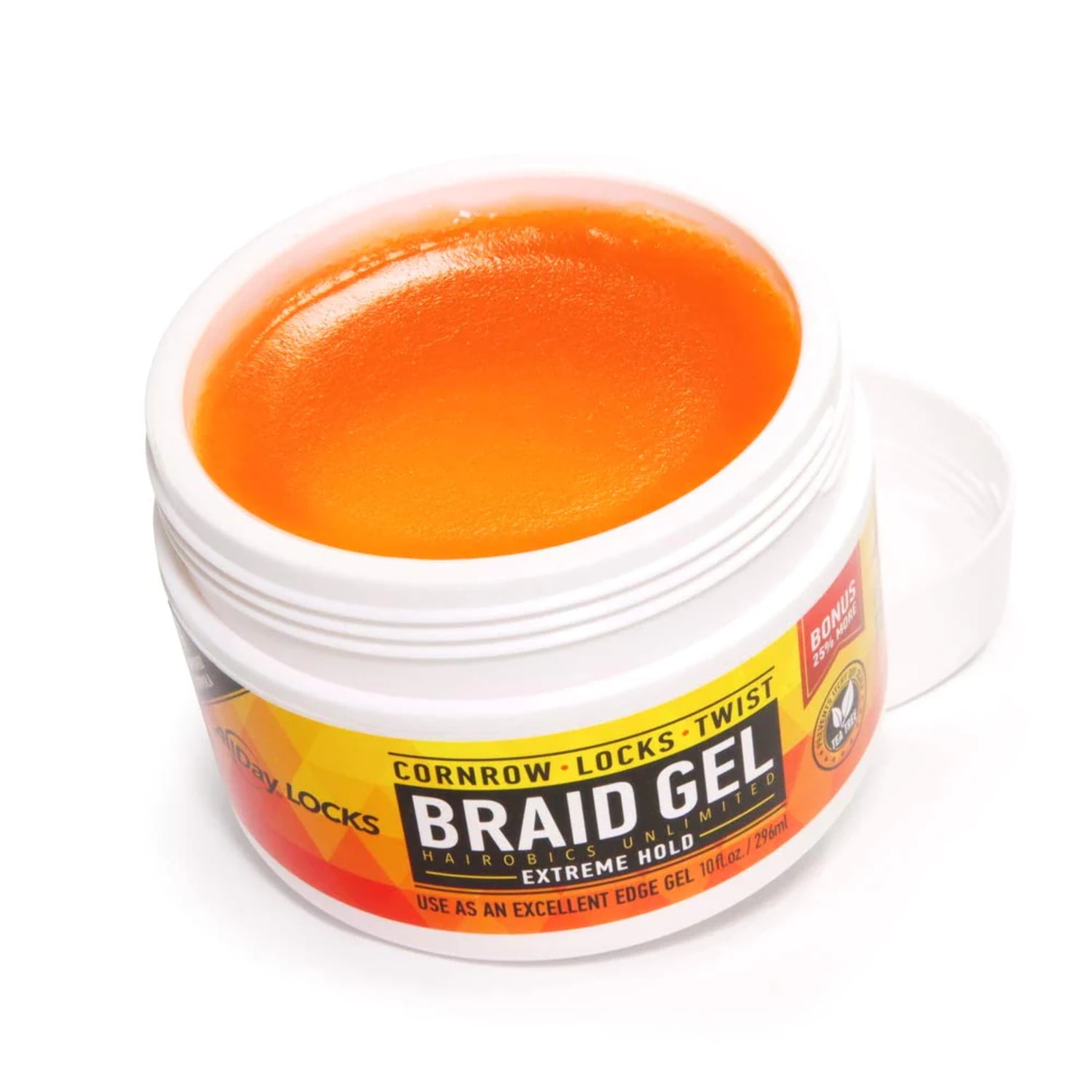 Extreme Hold Braiding Gel,hair Braid Gel Maintains A Stunning Smell No  Flake Long Lasting, Natural Hair Care Product With Aloe Vera And Beeswax  For Bl