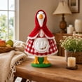 thumbnail image 4 of Eagokdc Fall Porch Goose Costume for 23" Plastic Cement Goose Statue, Christmas Garden Goose Clothes Dress for Holiday Patio Yard Lawn Decor, 4 of 6