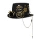 thumbnail image 2 of Steampunk Top Hat Costume Gothic Vintage Style Head Gear Punk Gear Sombreros decorativos Suministros Fedoras para Mujeres Hombres Disfraces Fiesta de 60-61cm Macarena Sombrero de copa Steampunk, 2 of 8