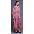 thumbnail image 3 of Bimba Sortie de Plage Kaftan Bikini Robe Maxi pour Femmes Long Caftan Rose Pâle, 3 of 5