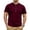 Wine #5, variant on Dresfit Henley Shirts Men Short Sleeve Button Down Big and Tall Shirt Summer 2026 Lightweight Athletic Shirt Loose Fit Solid Basic Tees Navy M