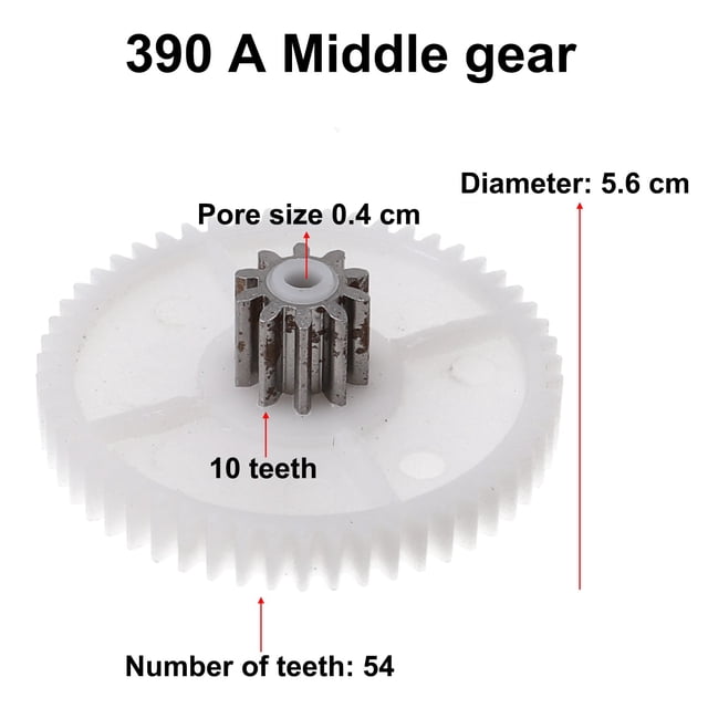 Lefu Plastic Gear for Gearbox 550 and 390 Children\'s Electric Car Kid Ride on Toy Car