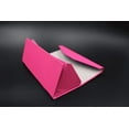 thumbnail image 2 of REAL SIC Solid Color Eco Leather Magnetic Folding Hard Case for Sunglasses, Eyeglasses, Reading Glasses (Fuchsia)), 2 of 2