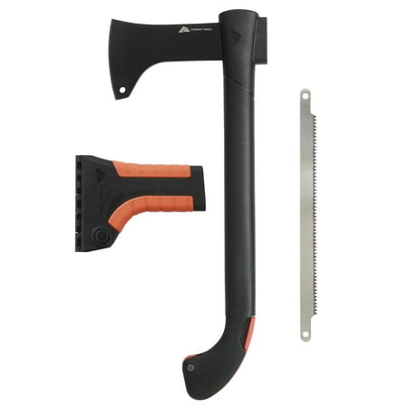 Ozark Trail 3 in 1 Hatchet Saw Combo with Bow Saw and Hammer Included (missing part)
