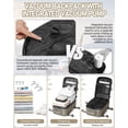 thumbnail image 4 of SYCNB Large Air Seal Travel Backpack for Men & Women, Airline Approved Vacuum Compression, Water-Resistant with Pump & Usb Port, 16 inch Laptop, Gray Brown, 4 of 9