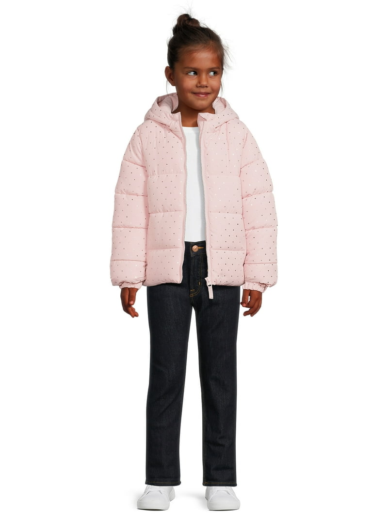 Swiss Tech Girls Heavyweight Puffer Coat, Sizes 4-18 & Plus