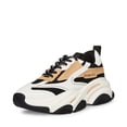 thumbnail image 1 of Zapatilla Steve Madden Possession para mujer, color negro/marrón, talla 9.5, 1 of 3