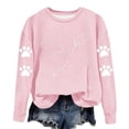 thumbnail image 4 of Neewe Womens Oversized Sweatshirts Hoodies Fleece Crewneck Sweaters MXsual Tops Comfy Fall Fashion Outfits Winter Clothes 2025, 4 of 4
