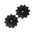 thumbnail image 3 of 12T 11-Speed Rear Derailleur Pulley Set for SRAM FORCE AXS RIVAL CX1, Black Plastic-Steel Bearing Pulleys, Smooth Shifting, Durable Construction, Easy Installation, Compatible with X01 GX XX1 Eagle, 3 of 5
