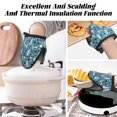 thumbnail image 3 of Cute Dalmatian Dog Puppy Oven Mitts Heat Resistant - Soft Lining Silicone Mini Oven Mitts with HangingLoop, Kitchen Oven Gloves Heat Resistant 500℉ for Cooking Baking Microwave, 3 of 7