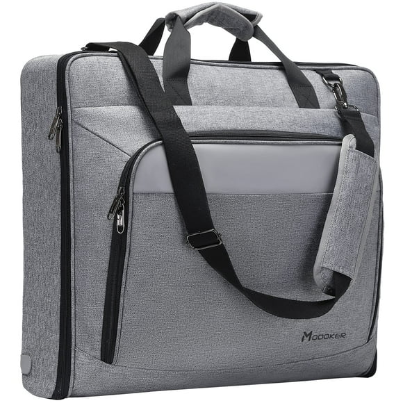 Bolsa de ropa Modoker Suit Luggage gris para viajes de negocios