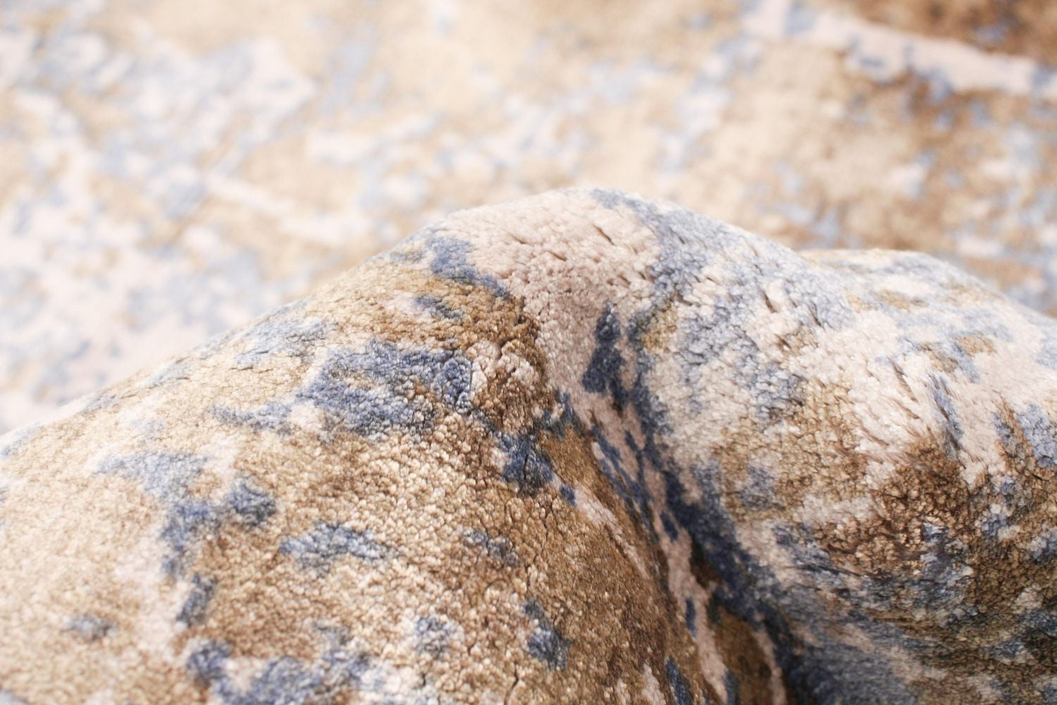 ECARPETGALLERY 5'0" x 7'6" Contemporary Galleria Hand Loomed Area Rug for Living Room, Dining Room and Bedroom in Brown