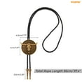 thumbnail image 6 of WHIPPY Bolo Tie for Men Western Cowboy Tie Necklace Vintage Cowgirl Accessories for Men Women, 6 of 7