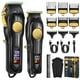 thumbnail image 1 of CIICII Juego de cortapelos y recortadores para hombre, cortapelos de peluquero inalámbricos profesionales para kit de corte de pelo (recargable USB ajustable para barba y pelo kit de corte de pelo) co, 1 of 5
