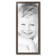thumbnail image 2 of ArtToFrames 17" x 40" Muted Silver Picture Frame, 17x40 inch Silver Wood Poster Frame (WOM-4626),  Pack, 2 of 8