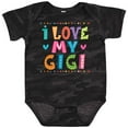 thumbnail image 3 of Inktastic I Love My Gigi for Babies Girls Baby Bodysuit, 3 of 5