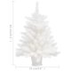 thumbnail image 5 of Árbol de Navidad VidaXL artificial blanco con maceta de 65 cm, 5 of 6