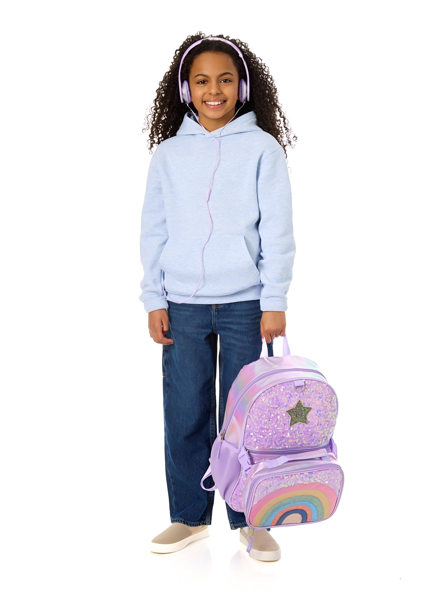 Coffret ambiance cour d'école arc-en-ciel Starlight